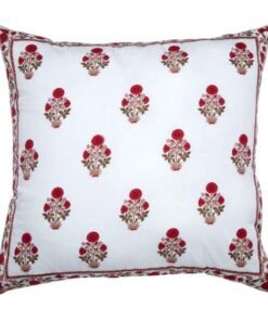 Amaya Red Reversible Euro Sham