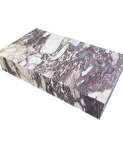 Audo Copenhagen Special Edition XL Plinth Coffee Table in Calacatta Viola Marble by Norm Architects