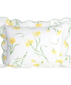 Blossoming Sham in Yellow in Standard