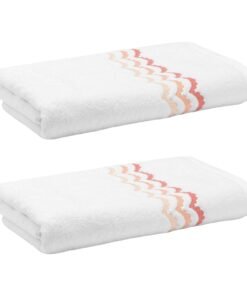 Celerie Kemble + Hamburg House Scallop Bath Towel - Set of 2