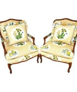 French Country Cottage Armchairs Pair by Heirloom