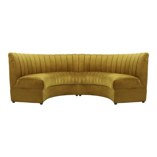 Matthew Izzo Conrad Demilune Sofa - 2 Pieces - Image 2