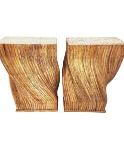 McGuire Bamboo Dining Console Table Bases Pedestals Boho