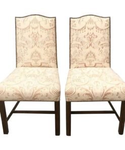 Pair of Antique Fortuny Mazzarino Monkey Chinese Chippendale Chairs