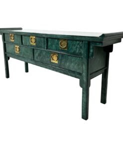 Vintage Century Furniture Pagoda Console Buffet Table